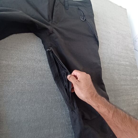 Burton Da Nang Ski Pants Womens M Black Dryride Snowboard Gorpcore Thermolite - Picture 8 of 12